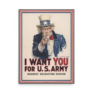 I Want You, 18"x24"